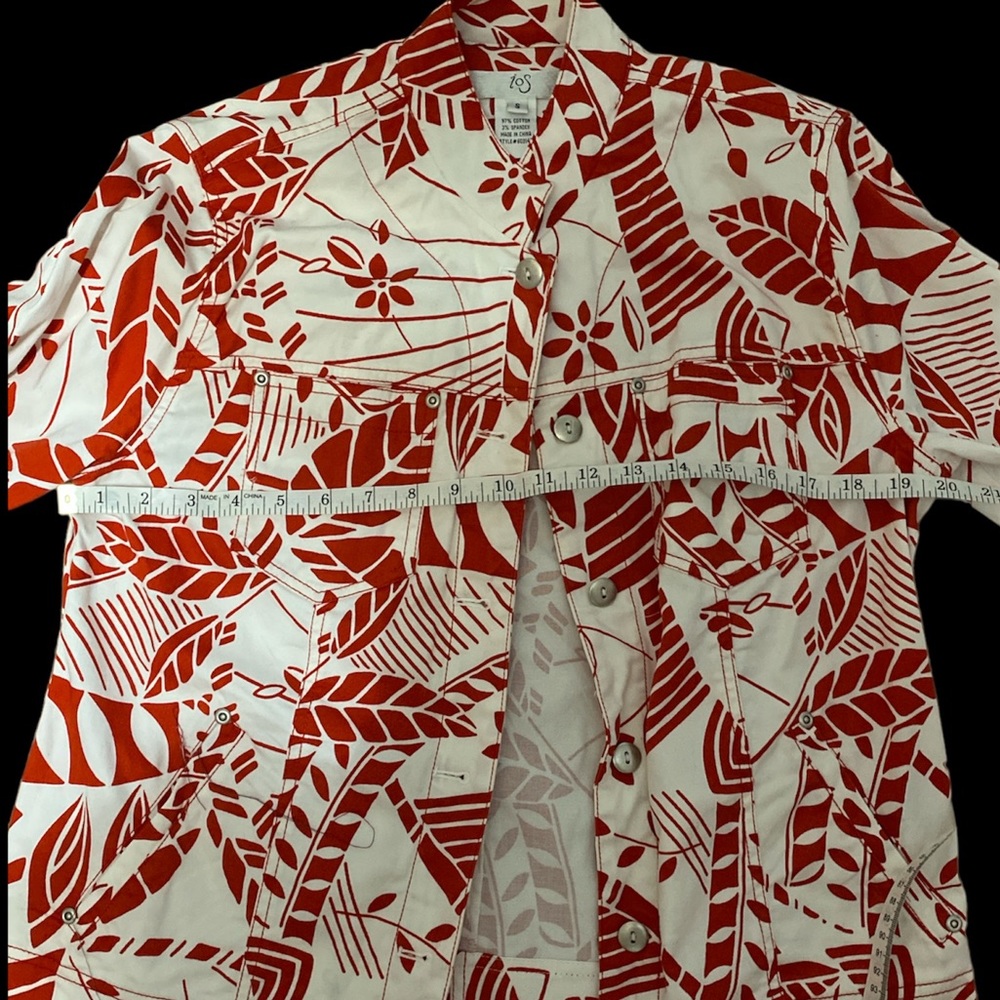 IOS Leaf Pattern Jacket - Picture 3 of 5